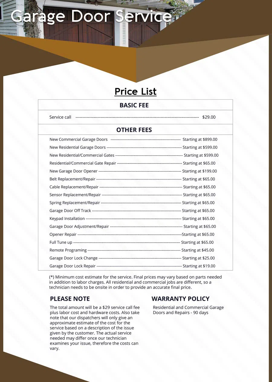 Spring Express Garage Door Service Spring, TX 281-393-8095